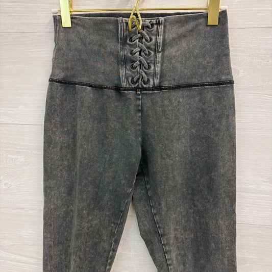 Aerie Grey Lace Up Detail Leggings Small