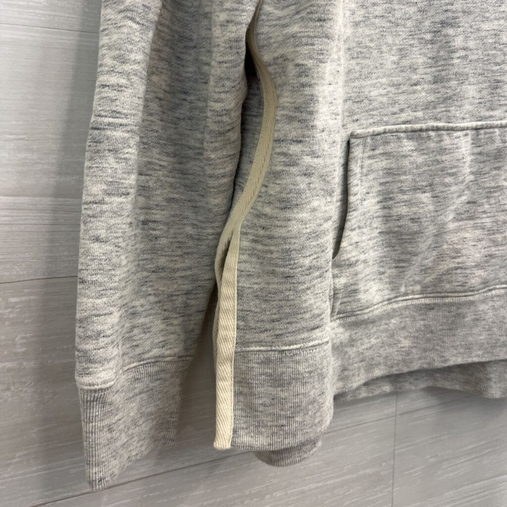Madewell Heathered Grey Hoodie Large