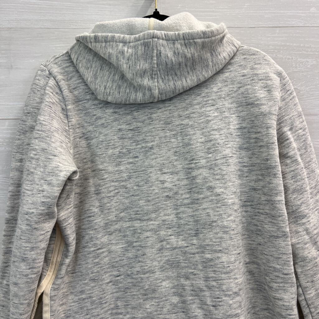 Madewell Heathered Grey Hoodie Large