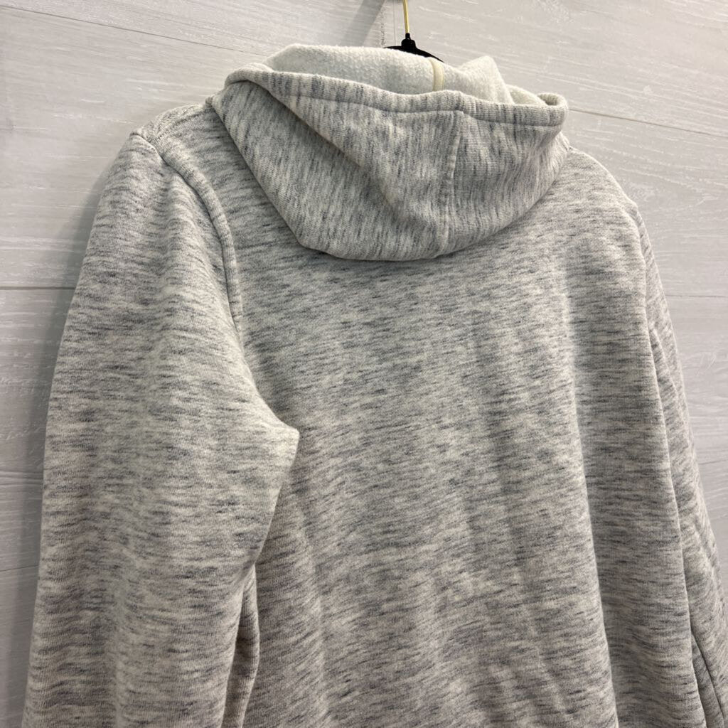 Madewell Heathered Grey Hoodie Large