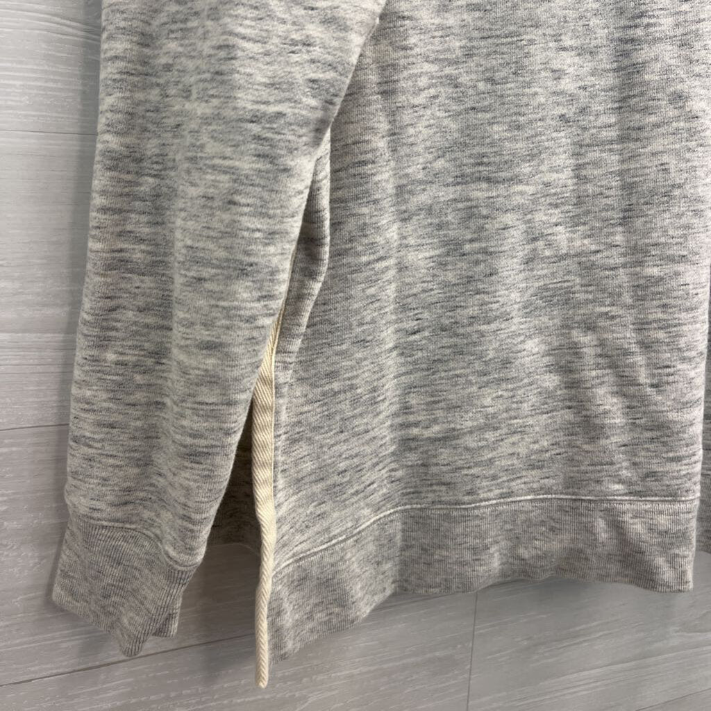 Madewell Heathered Grey Hoodie Large
