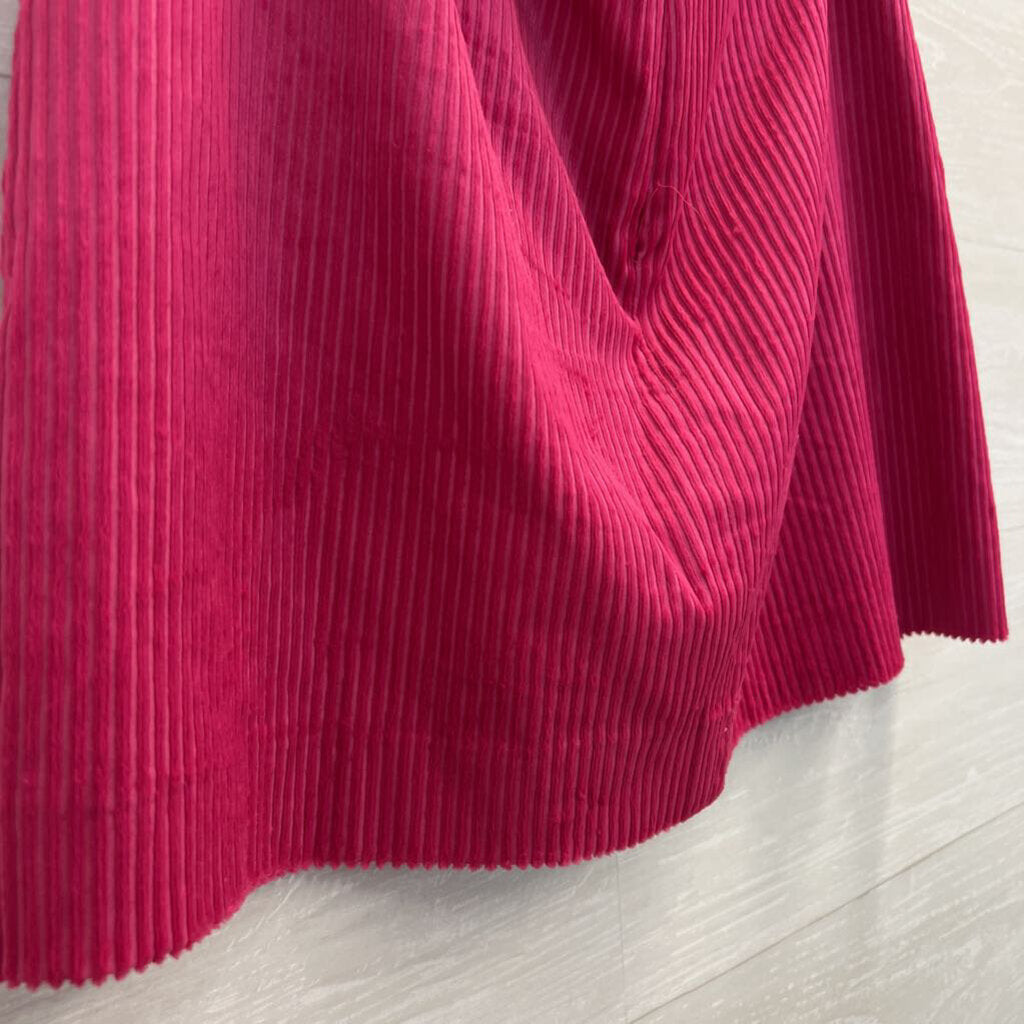 Veronica Beard Ribbed Velvet Mini Skirt 10