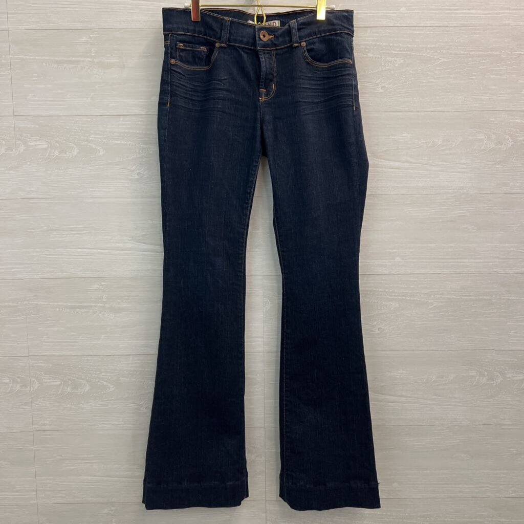 J Brand Dark Wash Flare Leg Jeans 30