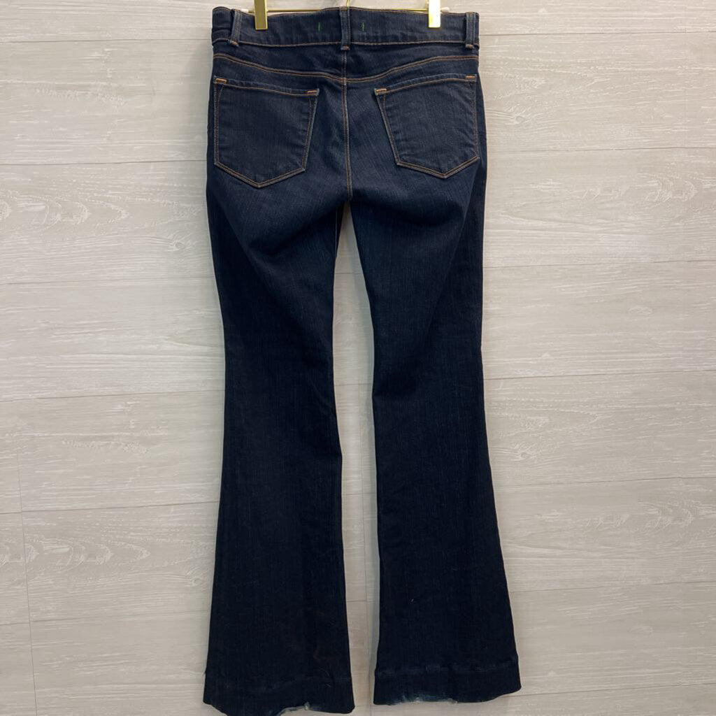 J Brand Dark Wash Flare Leg Jeans 30