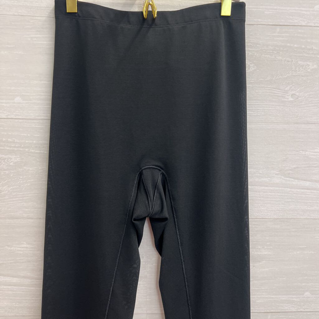 Yitty Black Mesh Unlined Leggings Medium