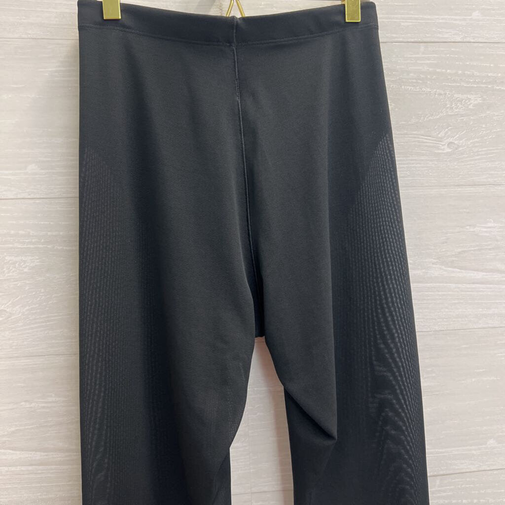 Yitty Black Mesh Unlined Leggings Medium