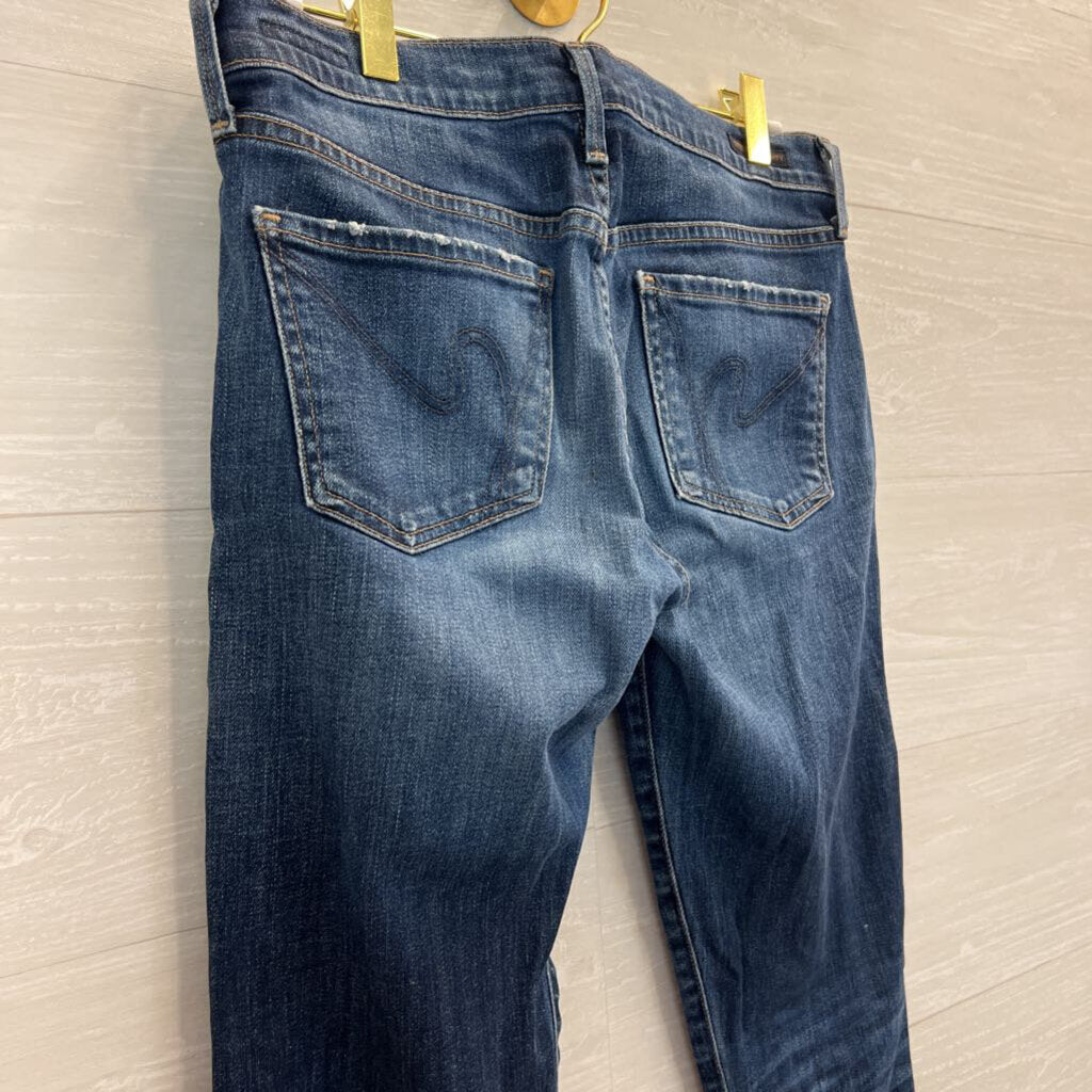 Citizens of Humanity Dark Wash Skinny Leg Jeans 28