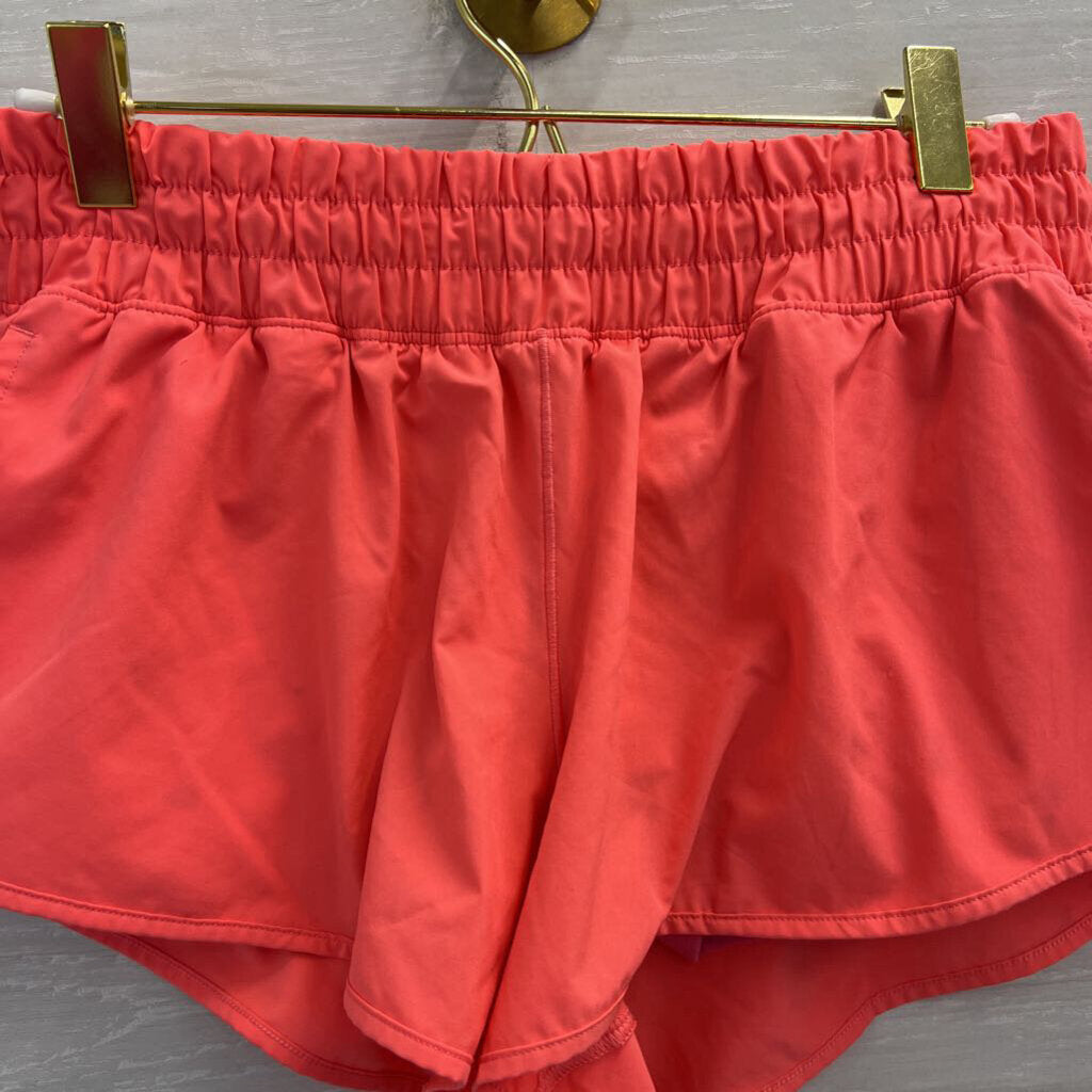 Offline by Aerie Bright Salmon Athletic Shorts Small