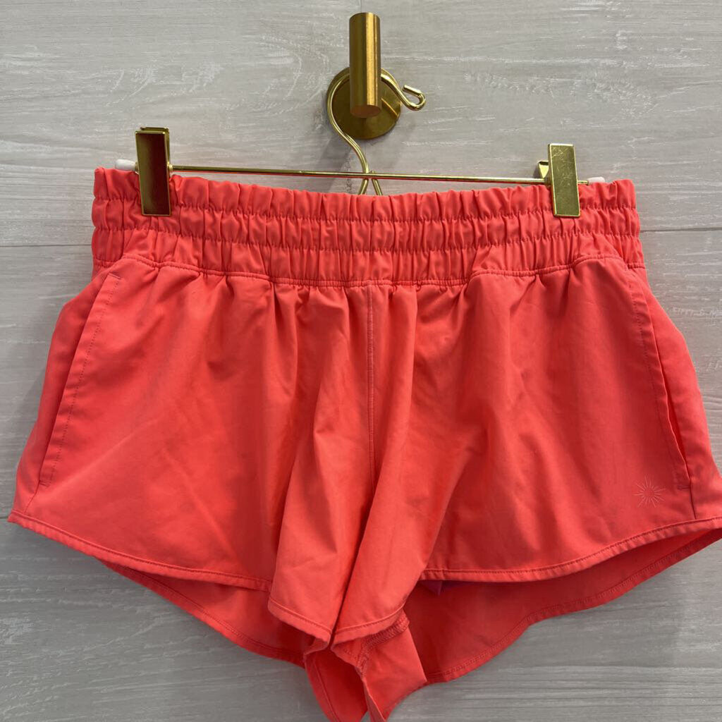 Offline by Aerie Bright Salmon Athletic Shorts Small