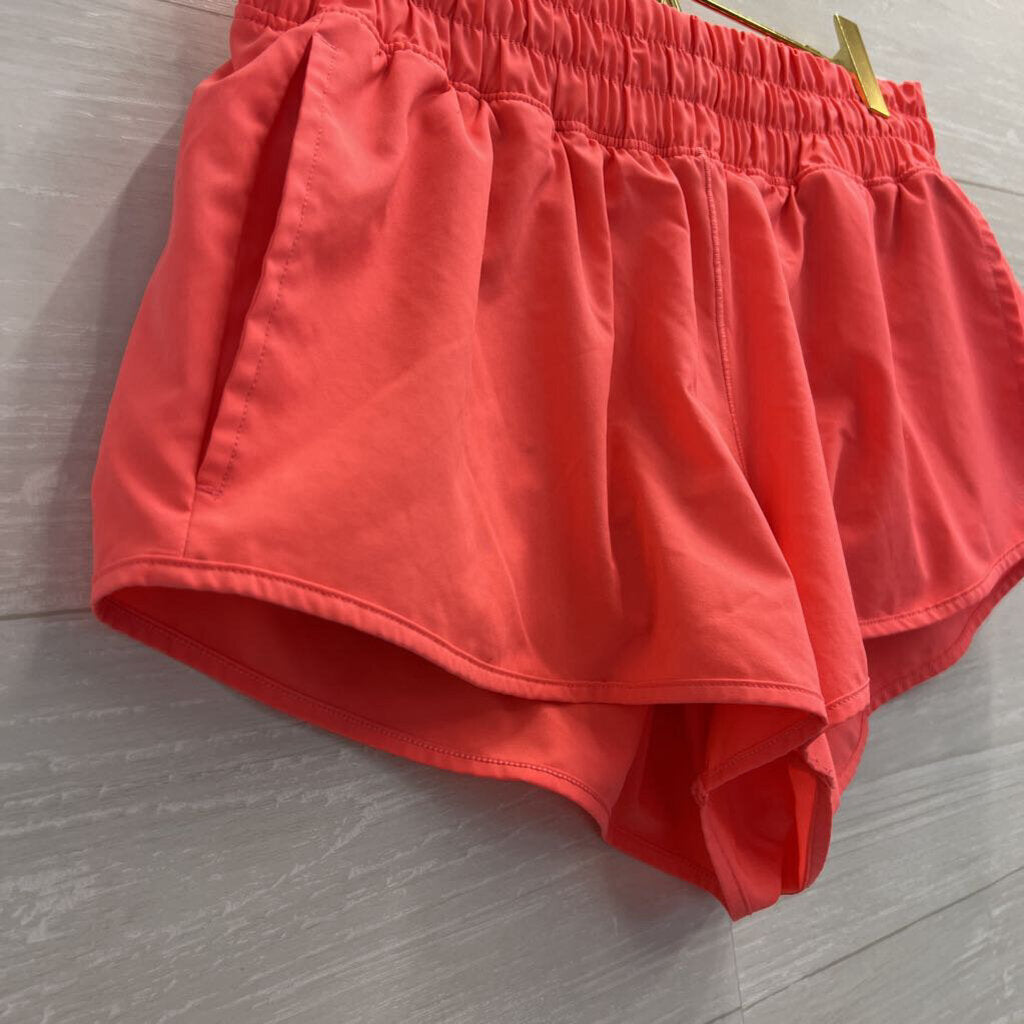 Offline by Aerie Bright Salmon Athletic Shorts Small