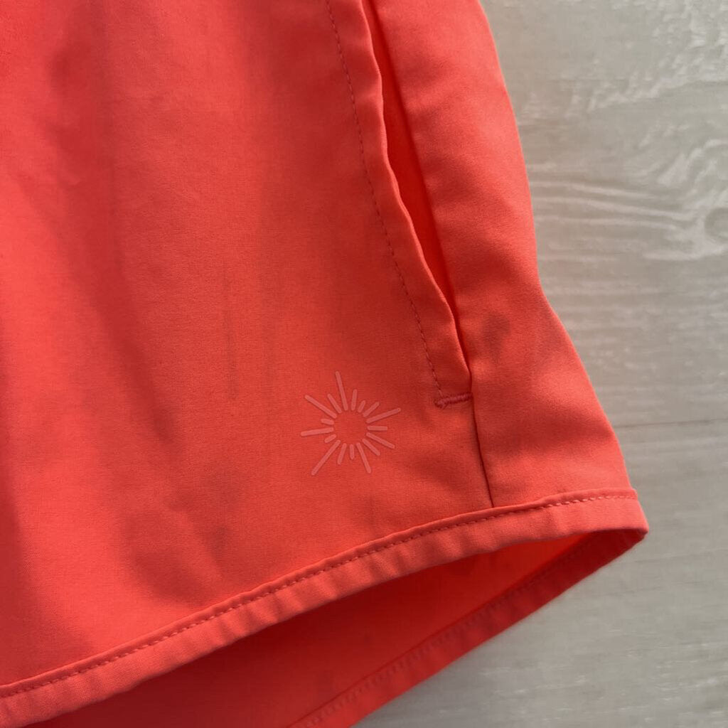 Offline by Aerie Bright Salmon Athletic Shorts Small