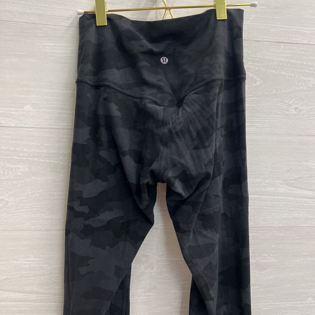 Lululemon Black Camo Print Leggings 6