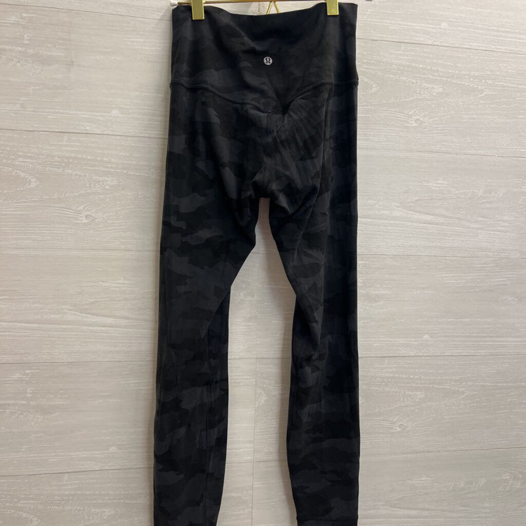Lululemon Black Camo Print Leggings 6