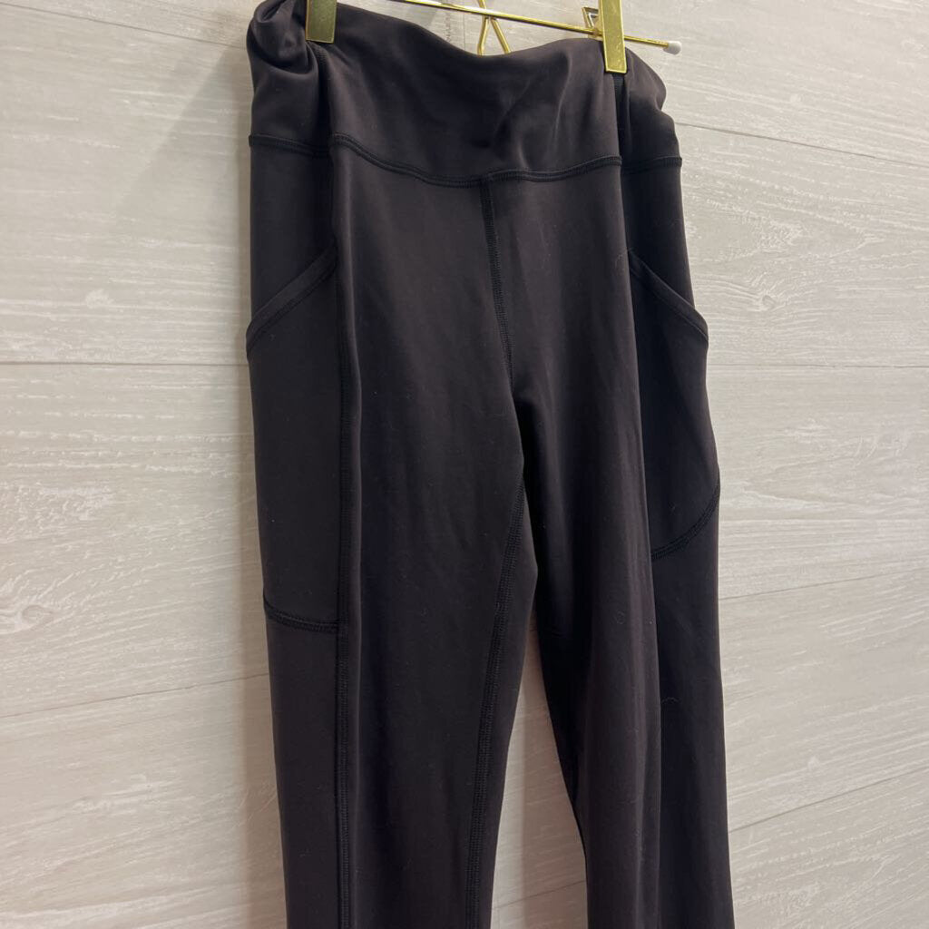 Lululemon Black Side Pocket Leggings 6