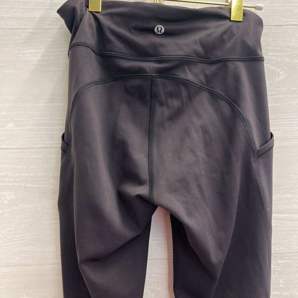 Lululemon Black Side Pocket Leggings 6