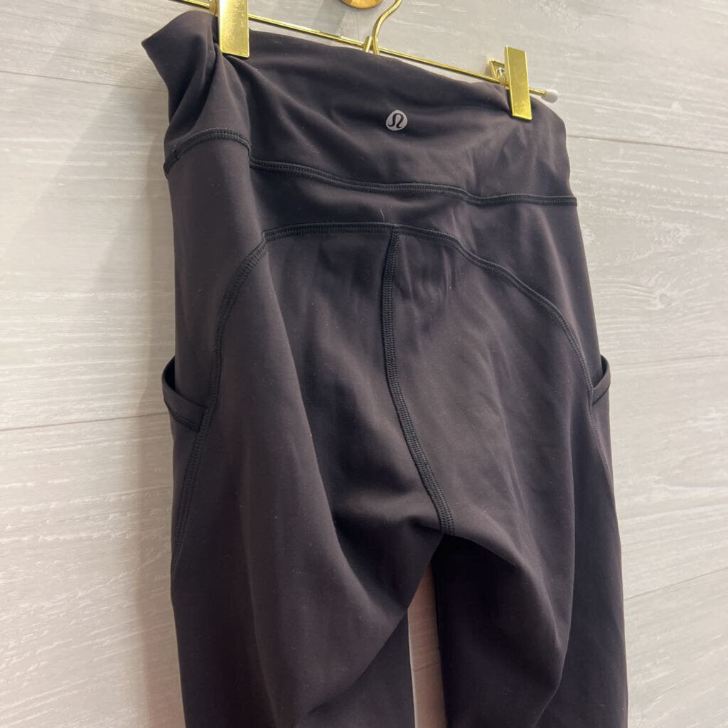 Lululemon Black Side Pocket Leggings 6