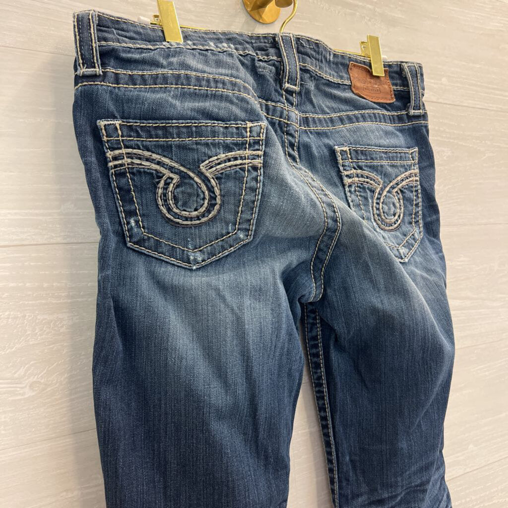 Big Star Medium Wash Miki Flare Leg Jeans 28 Long