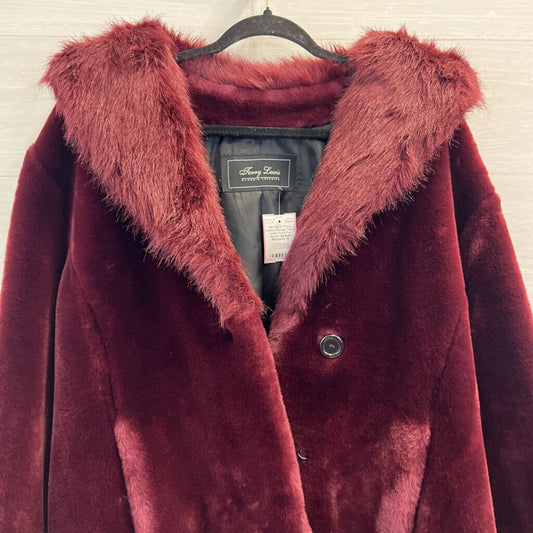 Vintage Terry Lewis Faux Fur Jacket Medium