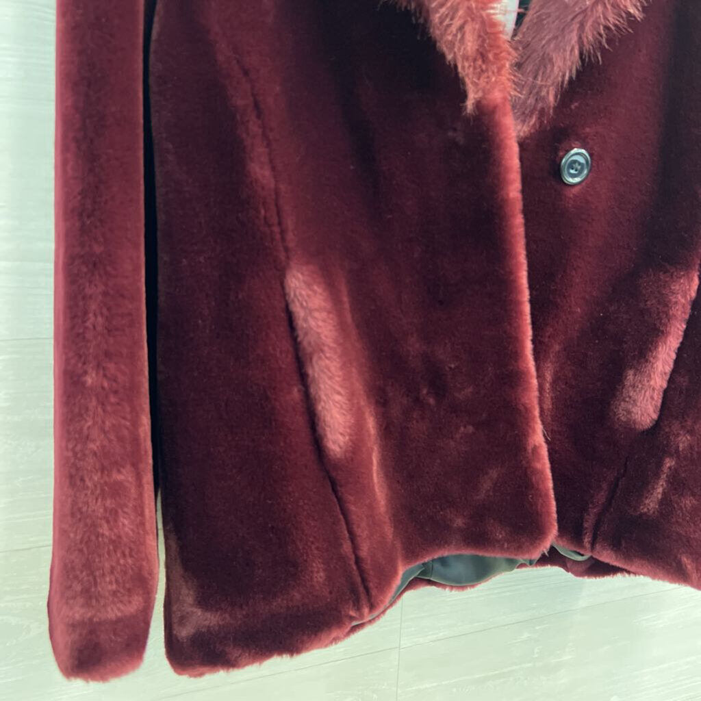 Vintage Terry Lewis Faux Fur Jacket Medium