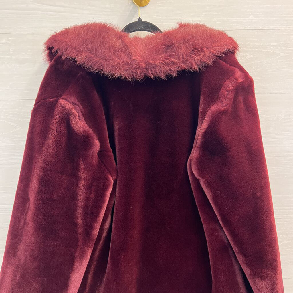 Vintage Terry Lewis Faux Fur Jacket Medium