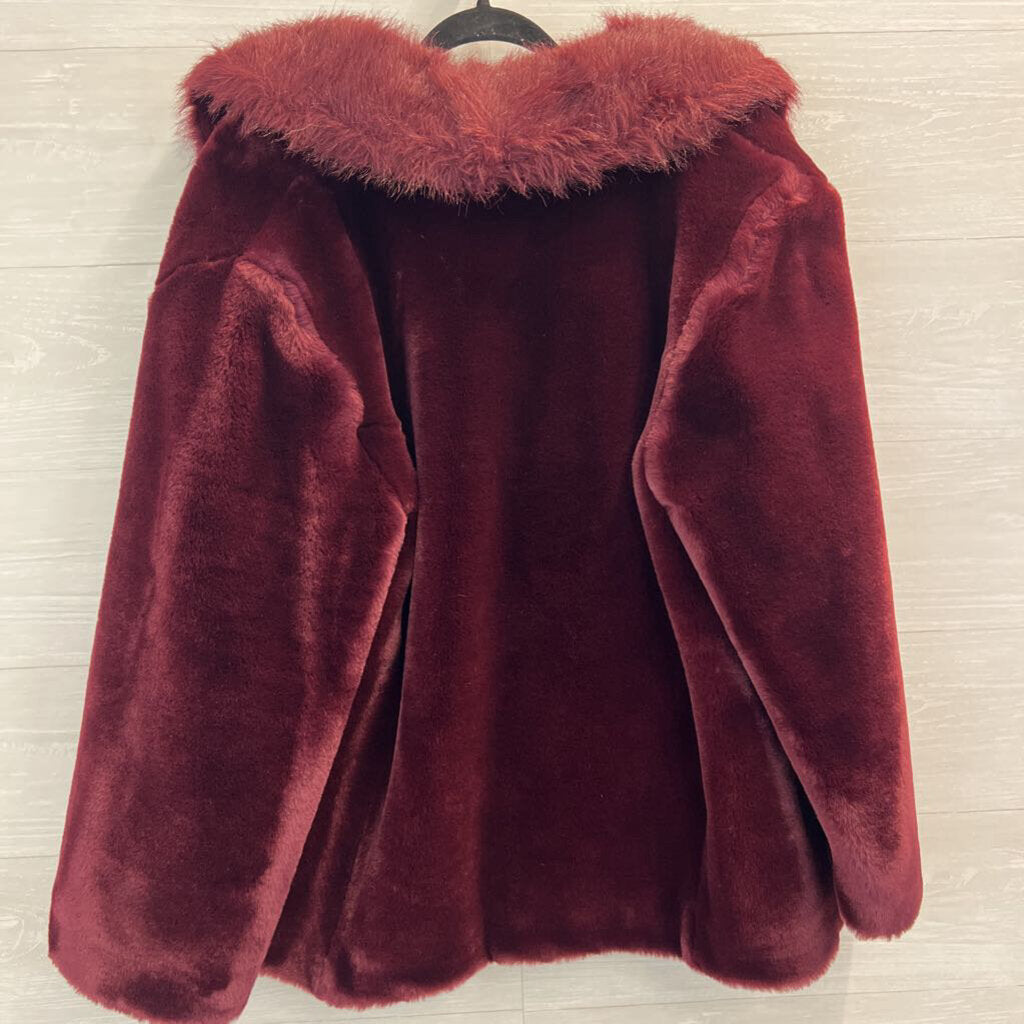 Vintage Terry Lewis Faux Fur Jacket Medium