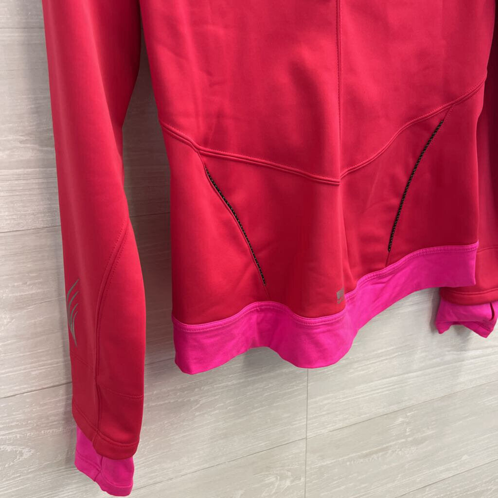Gore Bike Wear Pink Zip Up Athletic Jacket Medium