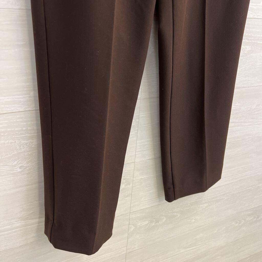 Kim Rogers Chocolate Brown Trouser Pants 8