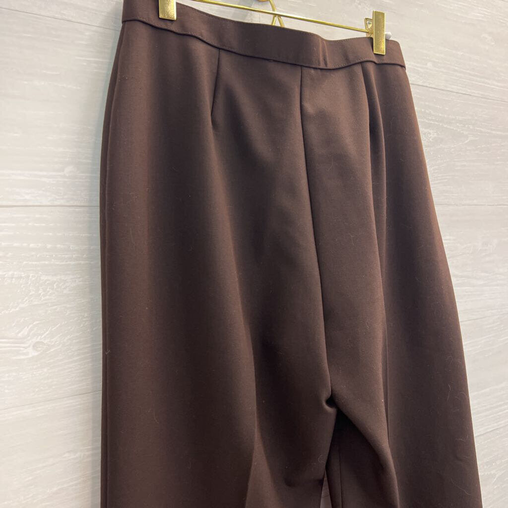 Kim Rogers Chocolate Brown Trouser Pants 8