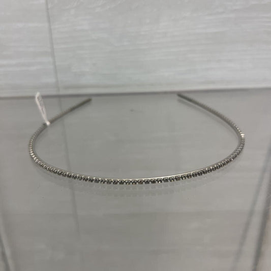 Dainty Silver Metal Rhinestone Headband