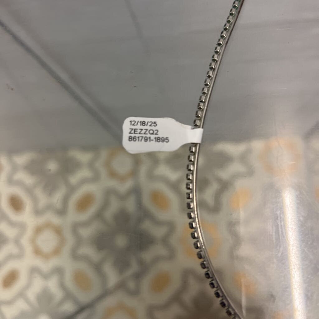 Dainty Silver Metal Rhinestone Headband