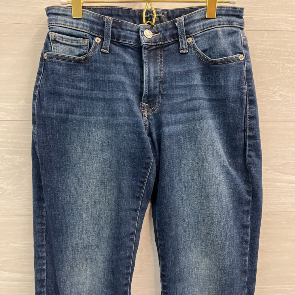 Lucky Brand Dark Wash Sweet Boot Jeans 27