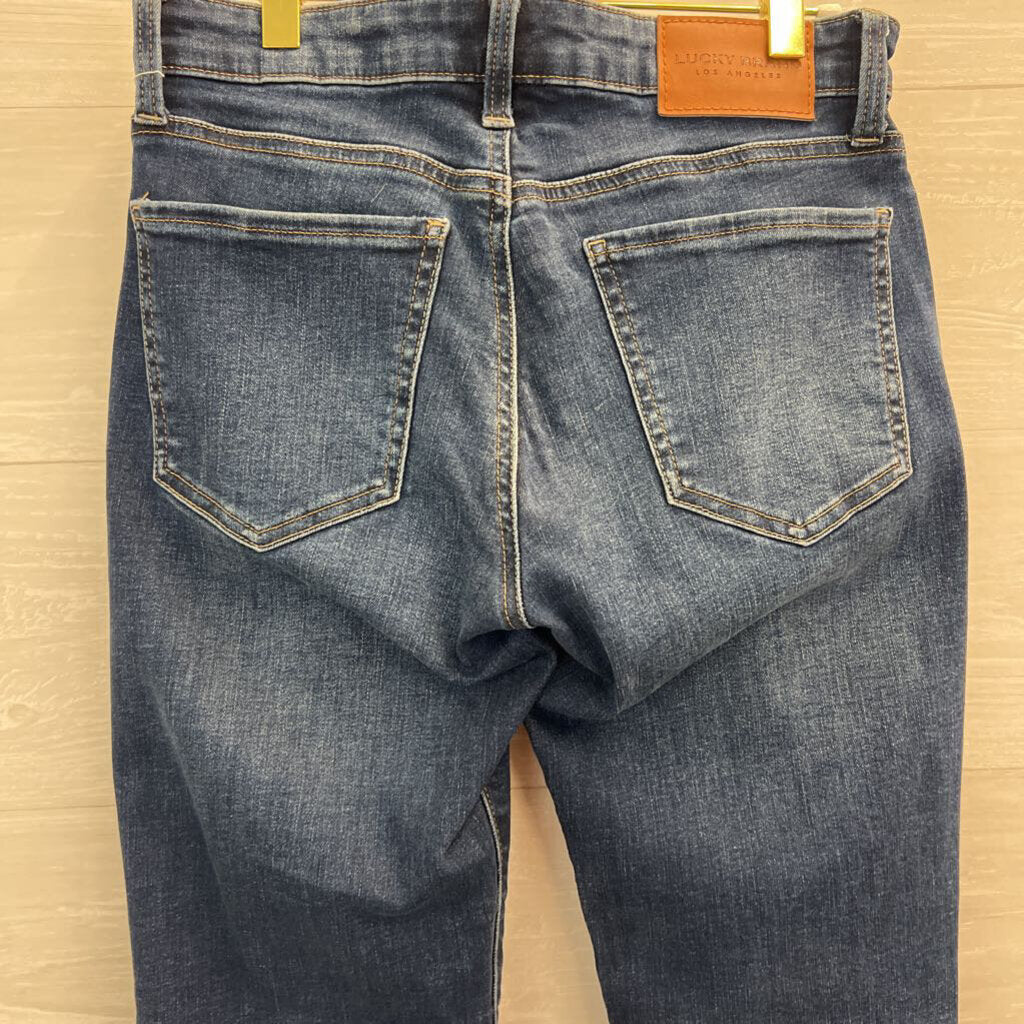 Lucky Brand Dark Wash Sweet Boot Jeans 27