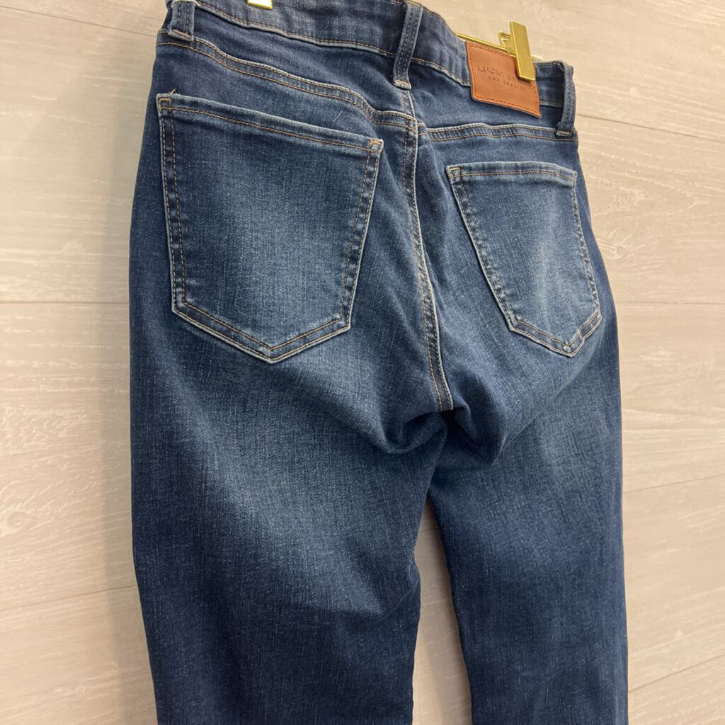 Lucky Brand Dark Wash Sweet Boot Jeans 27