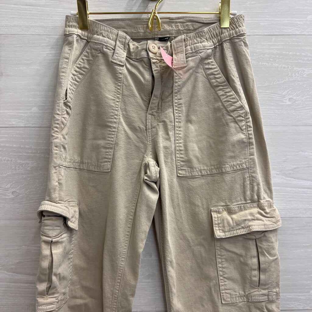 American Eagle Khaki Cargo Pants 2