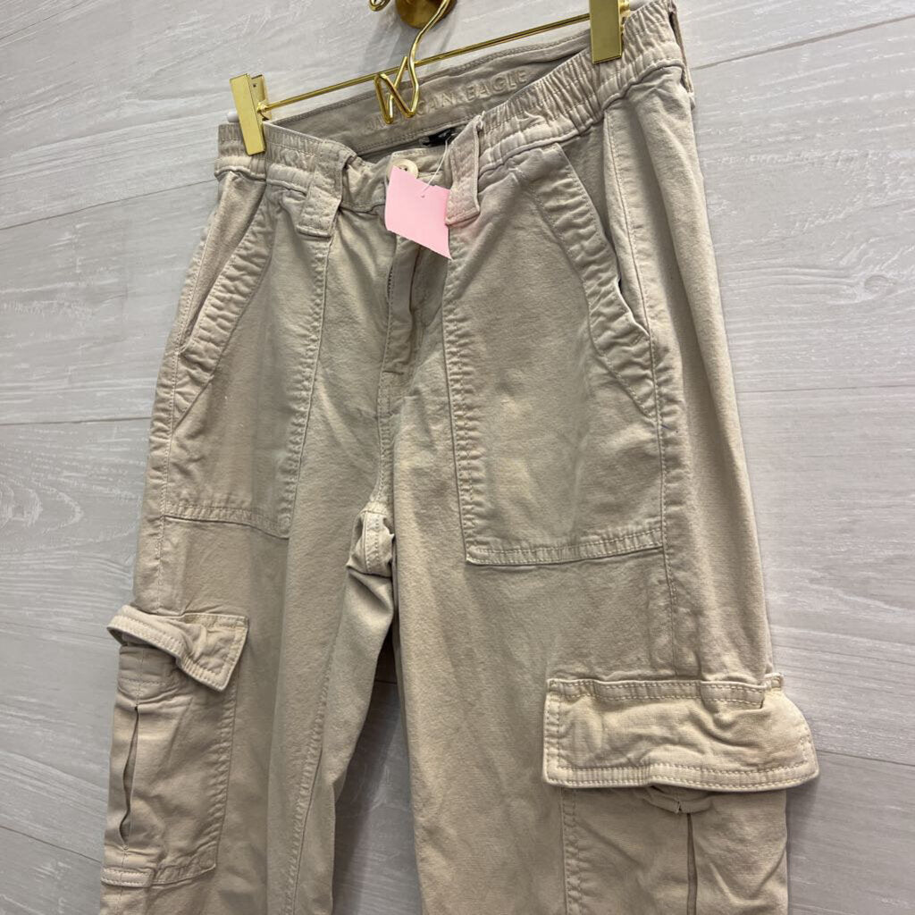 American Eagle Khaki Cargo Pants 2