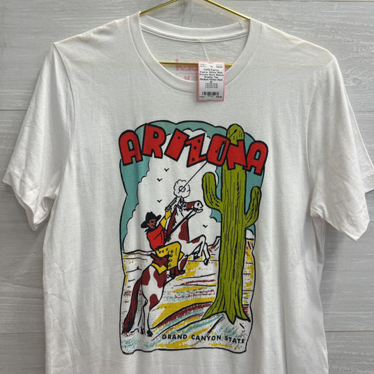 Kaeraz White/ Multi Arizona Short Sleeve Graphic Tee Medium