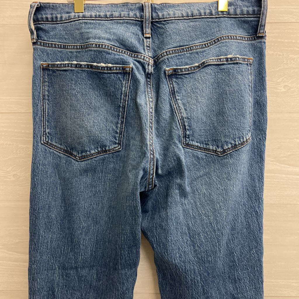 J Crew Medium Wash Slim Boyfriend Jeans 30