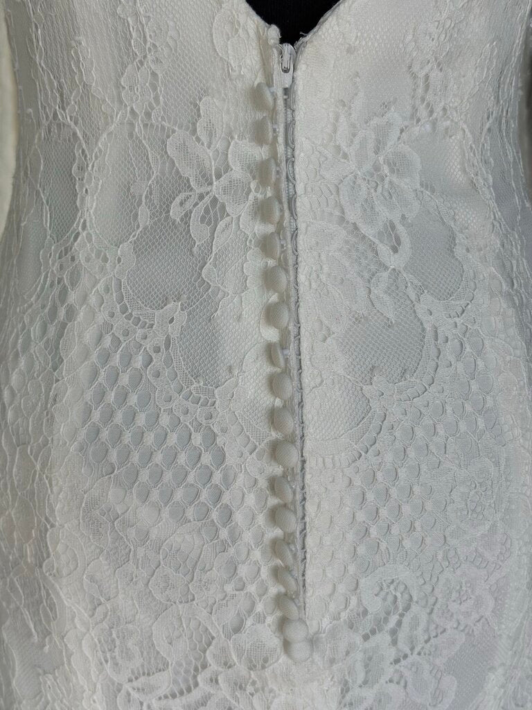 Christina Wu Ivory Lace Bridal Gown 8