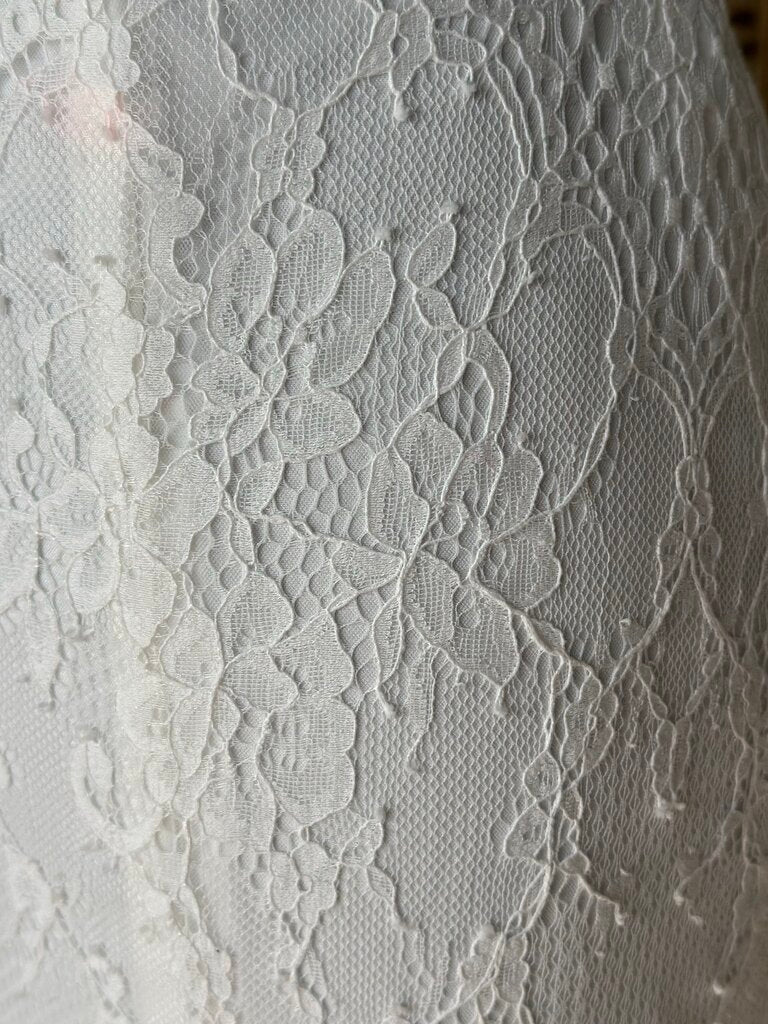 Christina Wu Ivory Lace Bridal Gown 8