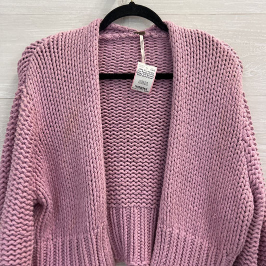 Free People Orchid Chunky Knit Sweater Small