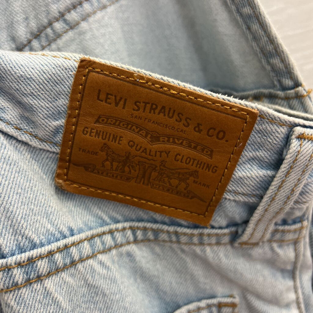 Levi's Lightwash Denim Overalls XS