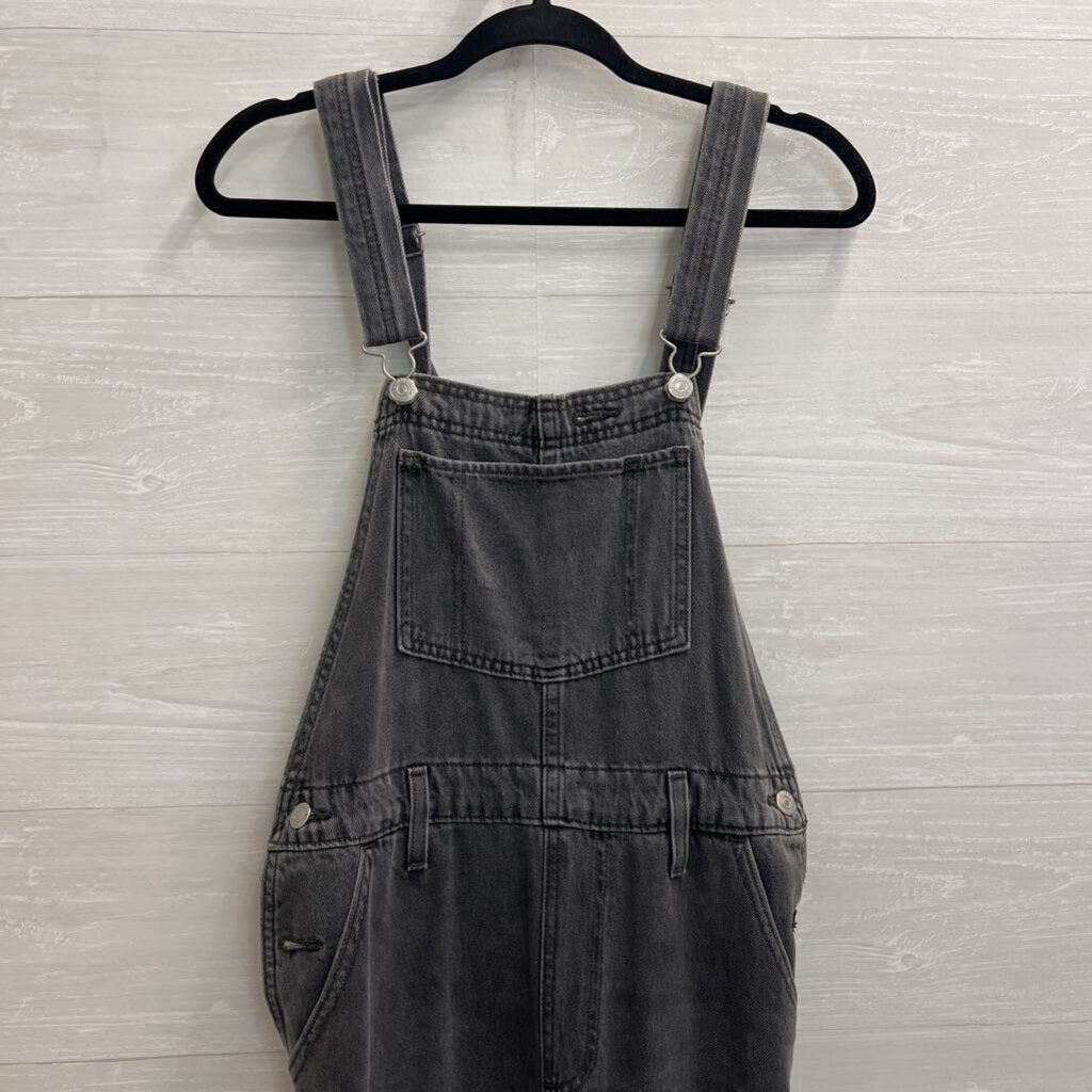 Levi's Black Denim Overalls Small