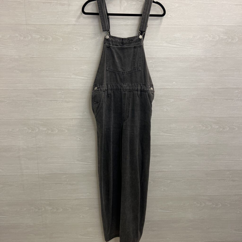 Levi's Black Denim Overalls Small