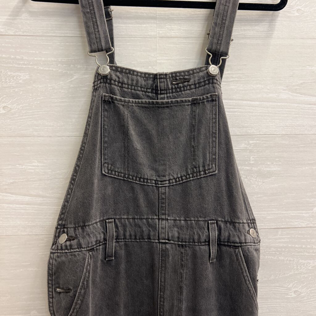 Levi's Black Denim Overalls Small