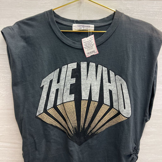 Free People Daydreamer The Who Graphic Grey/Multi Tee Small