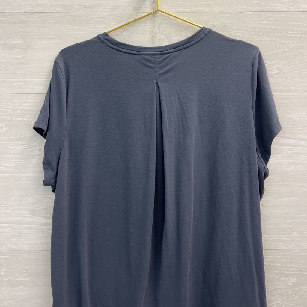 Athleta Grey Athletic Tee Medium
