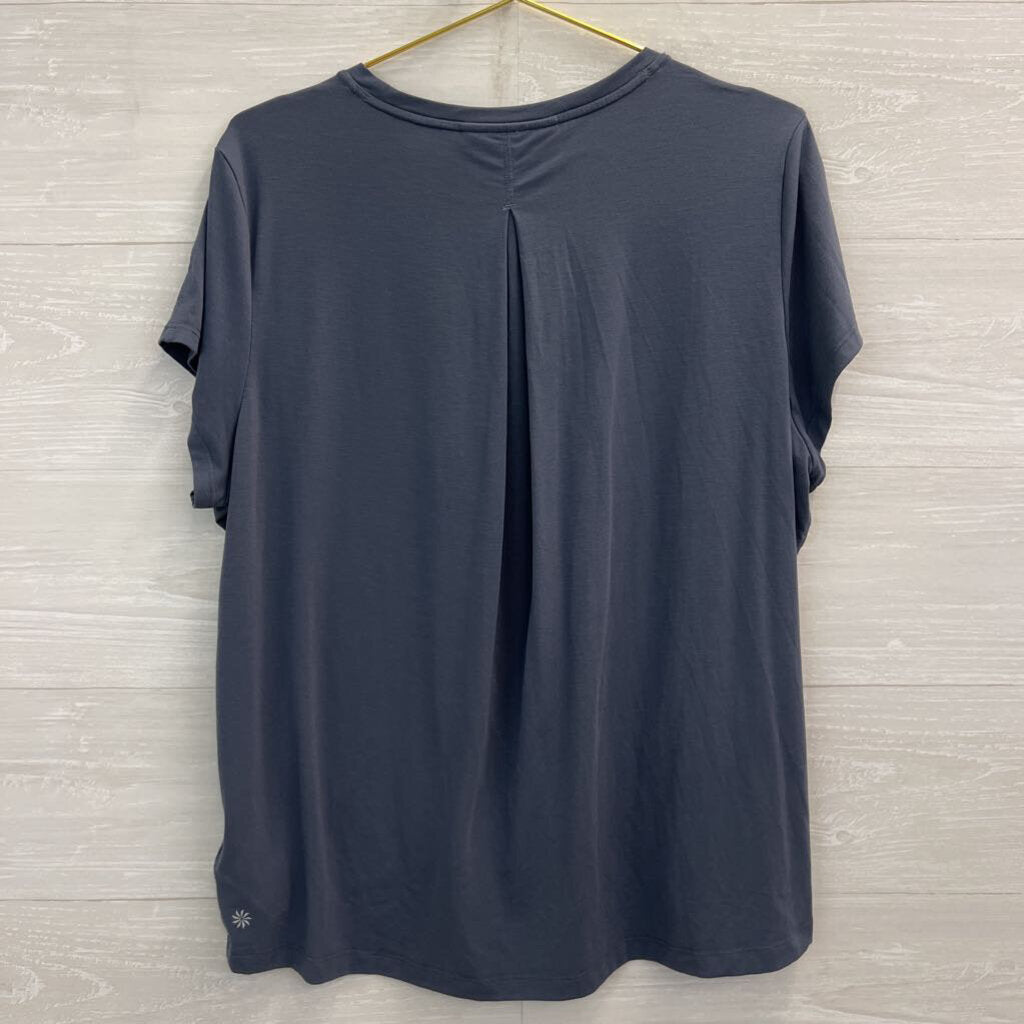 Athleta Grey Athletic Tee Medium