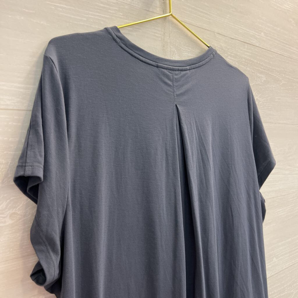 Athleta Grey Athletic Tee Medium
