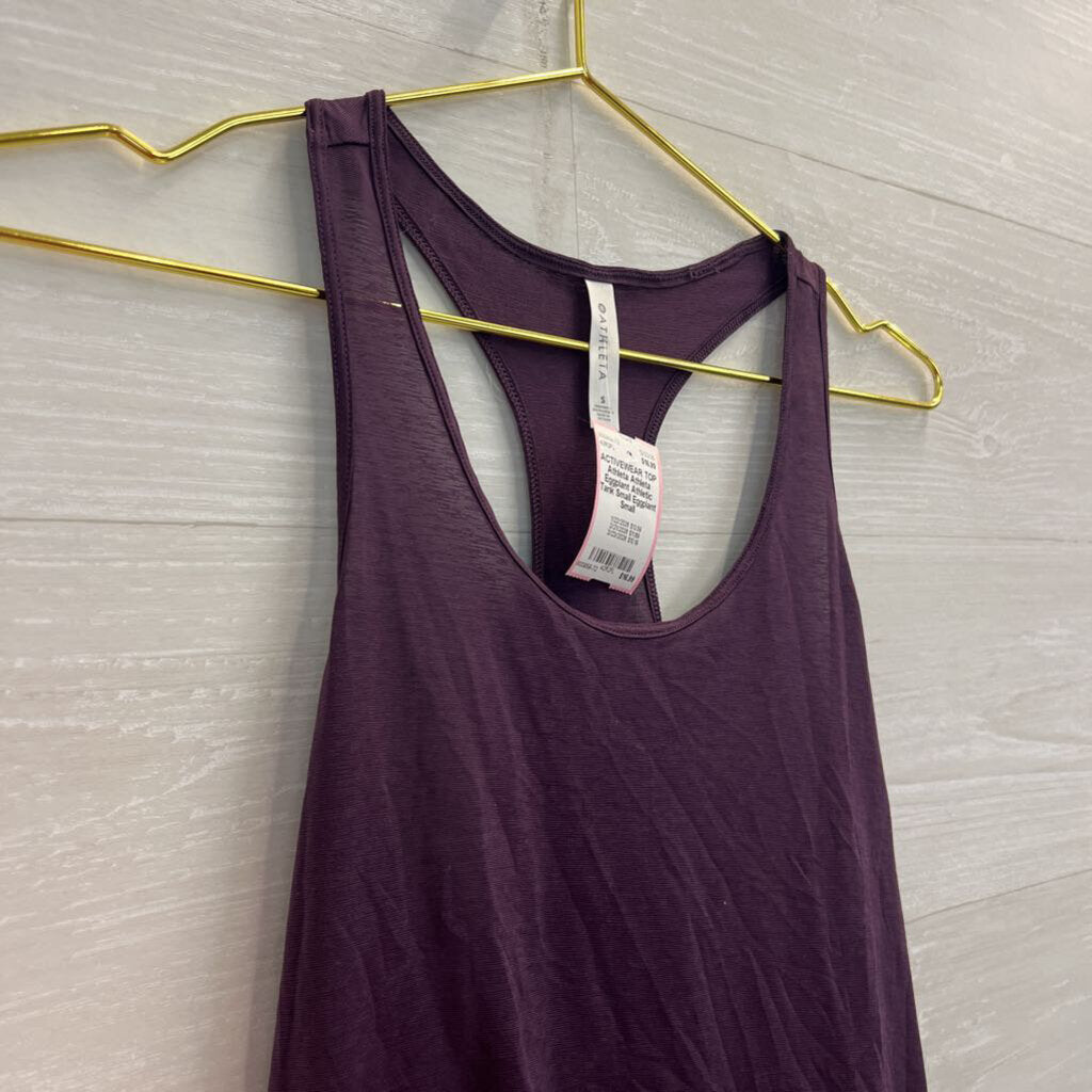 Athleta Eggplant Athletic Tank Small