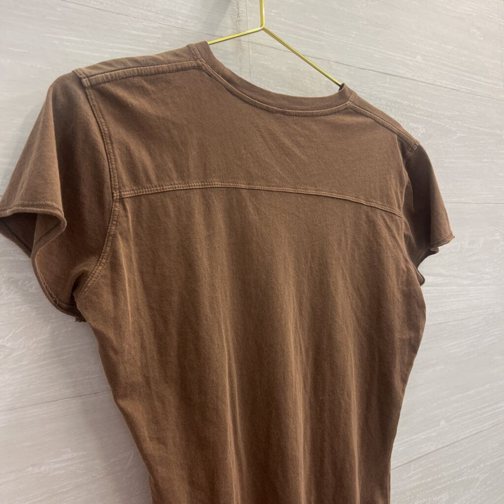 Intimately Free People Brown Shortsleeve Bodysuit Medium